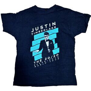 JUSTIN TIMBERLAKE - 2014 "20/20 EXPERIENCE WORLD TOUR" CONCERT SHIRT / SZ. M